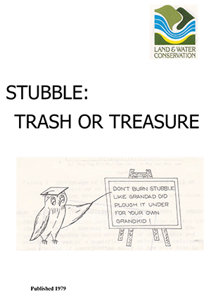 Cover of Stubble: trash or treasure