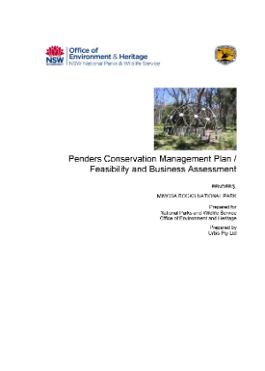 Penders, Mimosa Rocks National Park, Conservation Management Plan