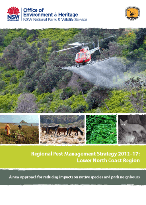 Regional Pest Management Strategy 2012-2017 Lower North Coast Region cover