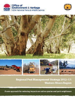Regional Pest Management Strategy 2012-2017 Western Rivers Region cover
