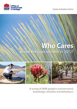 Who Cares about the Environment 2012 cover