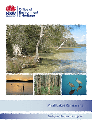 Myall Lakes Ramsar site ecological character description cover
