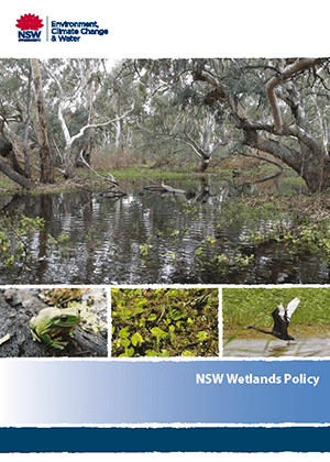 NSW Wetlands Policy cover