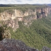 Escarpment and valley view from Lockleys Pylon Walking Track Blue Mountains National Park