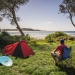 Camping, Point Plomer campground, Limeburners Creek National Park