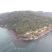 Aerial view of Middle Head headland, Sydney Harbour National Park