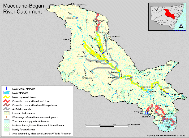Map: Macquarie-Bogan River