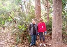 Yuin Kelly and Angela Parsons (Merrimans LALC) assisting with the survey Yuin Kelly and Angela Parsons (Merrimans LALC) assisting with the survey