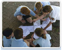 Discovery ranger at school. M Van Ewijk
