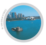 Fort Deinison on Sydney Harbour