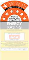 Energy label stars