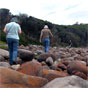 Walking the Light to Light track in Ben Boyd National Park (Image: DECCW) Walking the Light to Light track in Ben Boyd National Park (Image: DECCW)