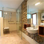 Mildenhall Cottage bathroom, Cape Byron State Conservation Area (Image: David Taylor/DECCW) Mildenhall Cottage bathroom, Cape Byron State Conservation Area (Image: David Taylor/DECCW)