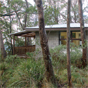 Side view of The Chalet accommodation in New England National Park (Image: Michael van Ewijk/DECCW) Side view of The Chalet accommodation in New England National Park (Image: Michael van Ewijk/DECCW)