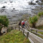 Boorkoom stairs, Illaroo to Wooli section of the Yuraygir Coastal Walk (Image: Debra Novak/DECCW) Boorkoom stairs, Illaroo to Wooli section of the Yuraygir Coastal Walk (Image: Debra Novak/DECCW)