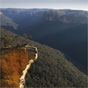 Hanging Rock in Blue Mountains National Park (Image: DECCW) Hanging Rock in Blue Mountains National Park (Image: D Finnegan/OEH)