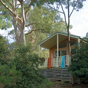 Lane Cove Tourist Park cabins in Lane Cove National Park (Image: Michael van Ewijk/DECCW) Lane Cove Tourist Park cabins in Lane Cove National Park (Image: Michael van Ewijk/DECCW)