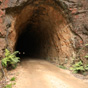 Exiting the first tunnel on the Glow Worm Tunnel walk, Wollemi National Park (Image: Rosie Nicolai/OEH) Exiting the first tunnel on the Glow Worm Tunnel walk, Wollemi National Park (Image: Rosie Nicolai/OEH)