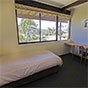 Bedroom in Creel Lodge, Waste Point in Kosciuszko National Park (Image: K Coomber/OEH) Bedroom in Creel Lodge, Waste Point in Kosciuszko National Park (Image: K Coomber/OEH)
