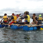 Raft Building on Lake Jindabyne