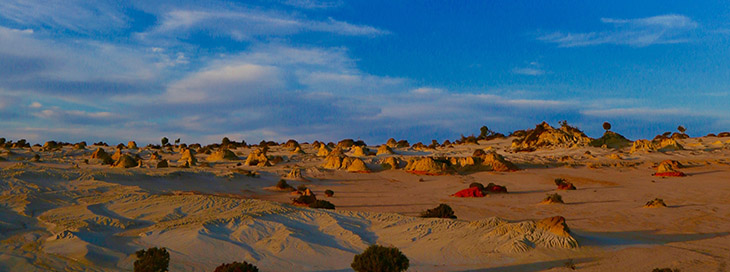 Mungo lunette, Walls of China Photo: D. Rosendahl/OEH