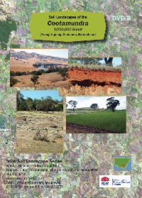 Soil Landscapes of the Cootamundra 1:250,000 Sheet report Soil Landscapes of the Cootamundra 1:250,000 Sheet report