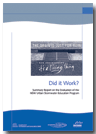 cover image: Summary evaluation report - The drain is just for rain
