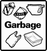 Garbage Sign A4