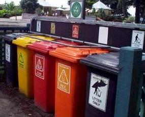 Colour Coded Wheelie Bins