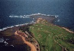 photo: Long Reef Point - Euroka drifted onto reef at the north-eastern point of Long Reef. Photograph: David Nutley.