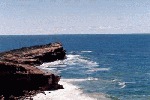 photo: Telegraph Rock just off this headland gained its name from this 1867 wreck event.
