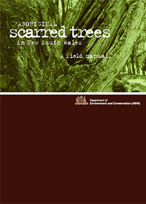 Aboriginal scarred trees in New South Wales Field manual cover