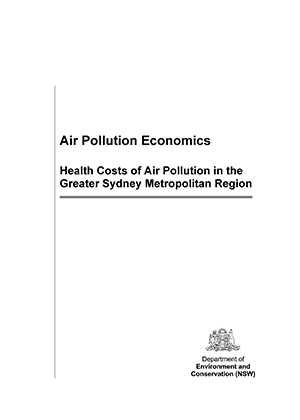 Air pollution economics cover