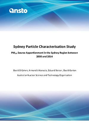 Cover of Sydney Particle Characterisation Study PM2.5 Apportionment