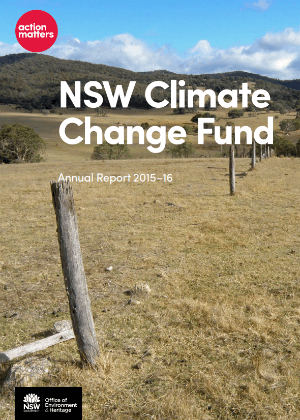 NSW Climate Change Fund Annual Report 2015–16