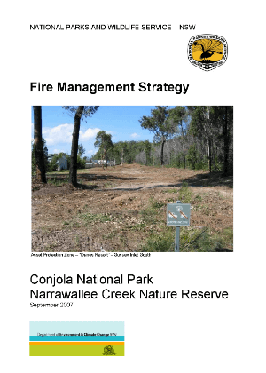Conjola National Park and Narrawallee Creek Nature Reserve Fire Management Strategy