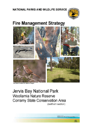 Jervis Bay National Park, Woollamia Nature Reserve and Corramy State Conservation Area Fire Management Strategy