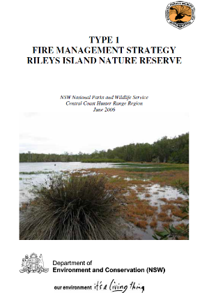 Rileys Island Nature Reserve Fire Management Strategy