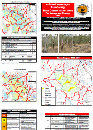 Tumblong State Conservation Area Fire Management Strategy
