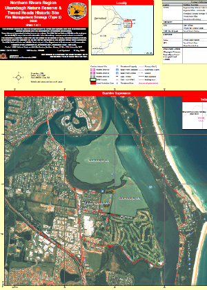Ukerebagh Nature Reserve and Tweed Heads Historic Site Fire Management Strategy cover