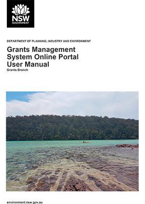 Grants Management System Online Portal User Manual