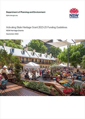 Activating State Heritage Grants