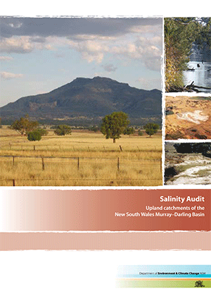 Cover for Salinity Audit: Upland catchments of the New South Wales Murray–Darling Basin