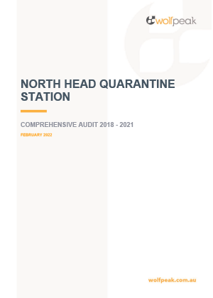 North Head Quarantine Station Comprehensive Audit 2018-2021
