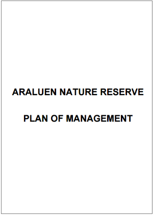 Araluen Nature Reserve Plan of Management