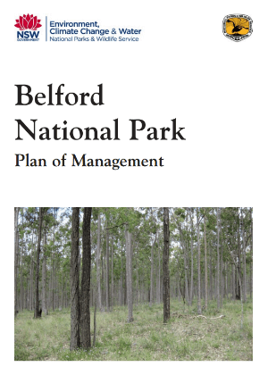 Belford National Park Plan of Management