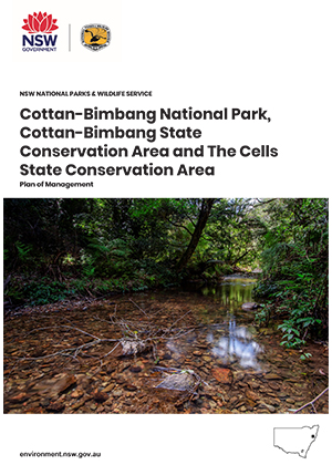 Cottan-Bimbang National Park, Cottan-Bimbang State Conservation Area and The Cells State Conservation Area Plan of Management