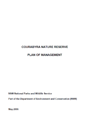 Courabyra Nature Reserve Plan of Management