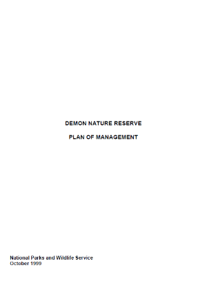 Demon Nature Reserve Plan of Management