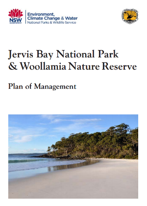 Jervis Bay National Park & Woollamia Nature Reserve: Plan of Management cover